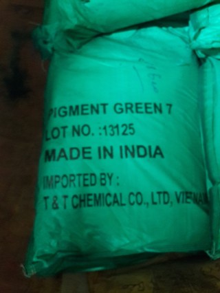 Bột màu bột màu hữu cơ Pigment Green 7 nhãn hiệu Vibfast Green K 4001-200