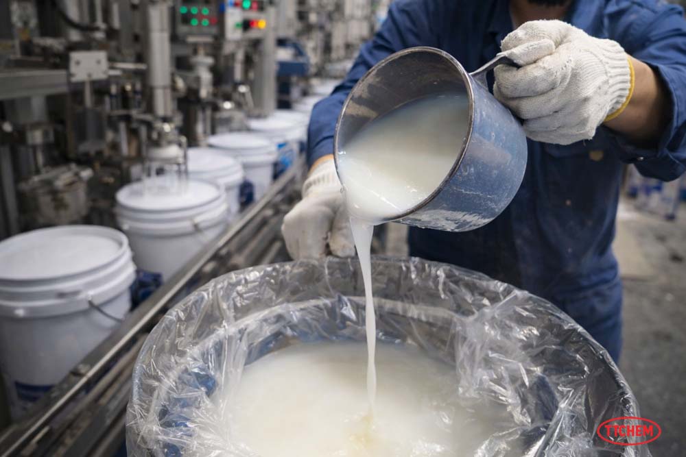 HD5055 – Nhũ Tương Polymer Cao Cấp Nâng Tầm Chất Lượng Sơn Chống Thấm