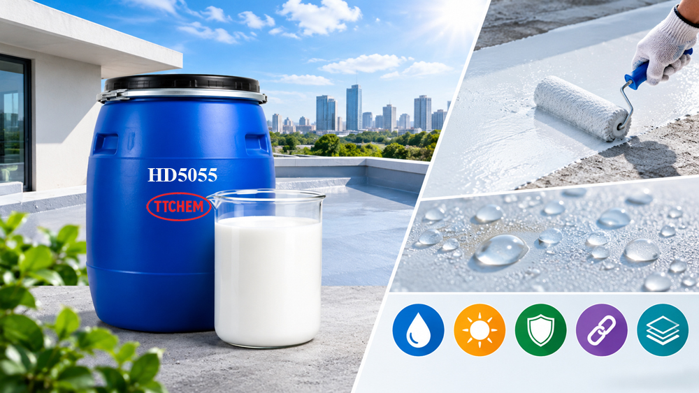 Nhũ Tương Polymer Gốc Acrylic Kết Hợp Silicone Cho Sơn Chống Thấm Cao Cấp